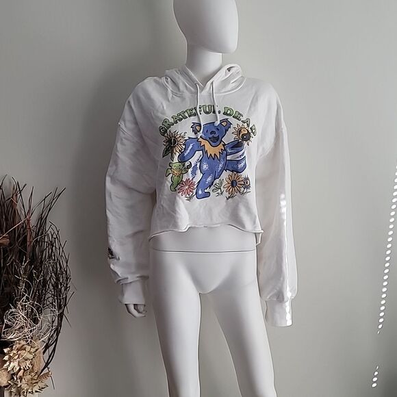 Daydreamer Grateful Dead Sunshine Daydream Cropped Hoodie - Picture 5 of 14